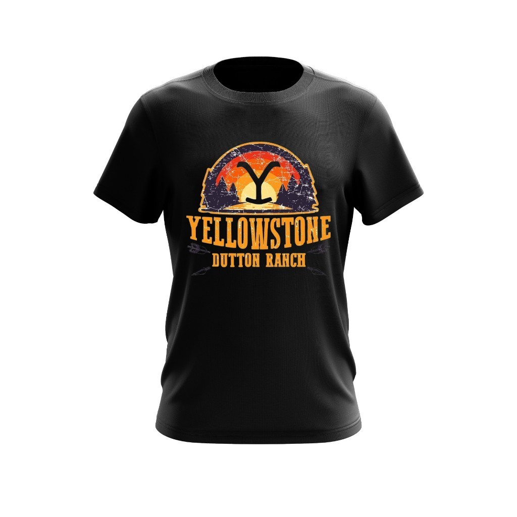 CAMISETA MASCULINA FEMININA UNISEX COUNTRY COWBOY RODEIO ESTAMPADA YELLOWSTONE DUTTON RANCH
