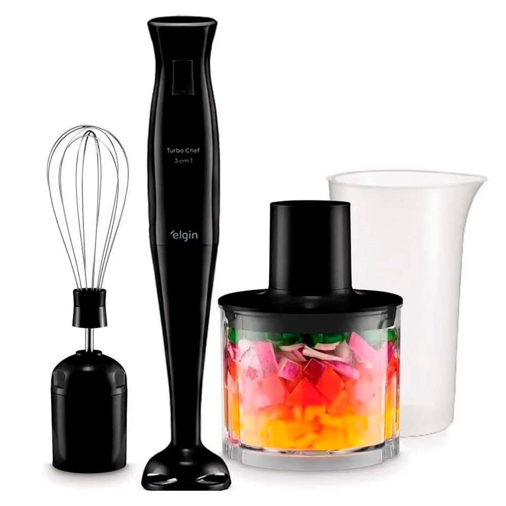 Mixer Turbo Chef 200w Elgin 3 em 1 - 127v em Oferta na Shopee