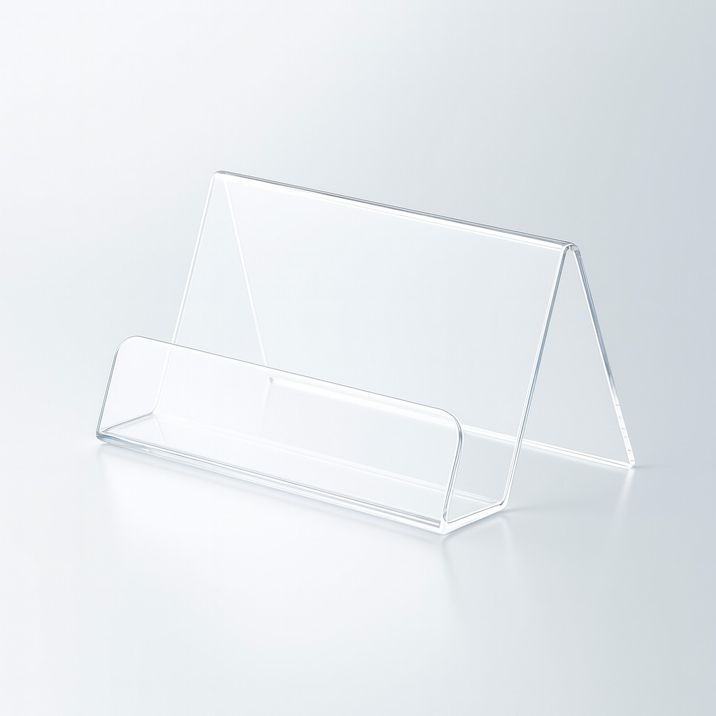 Porta Cartão De Visita 2mm- Suporte Para Cartão, Celular, Panfleto, Livreto