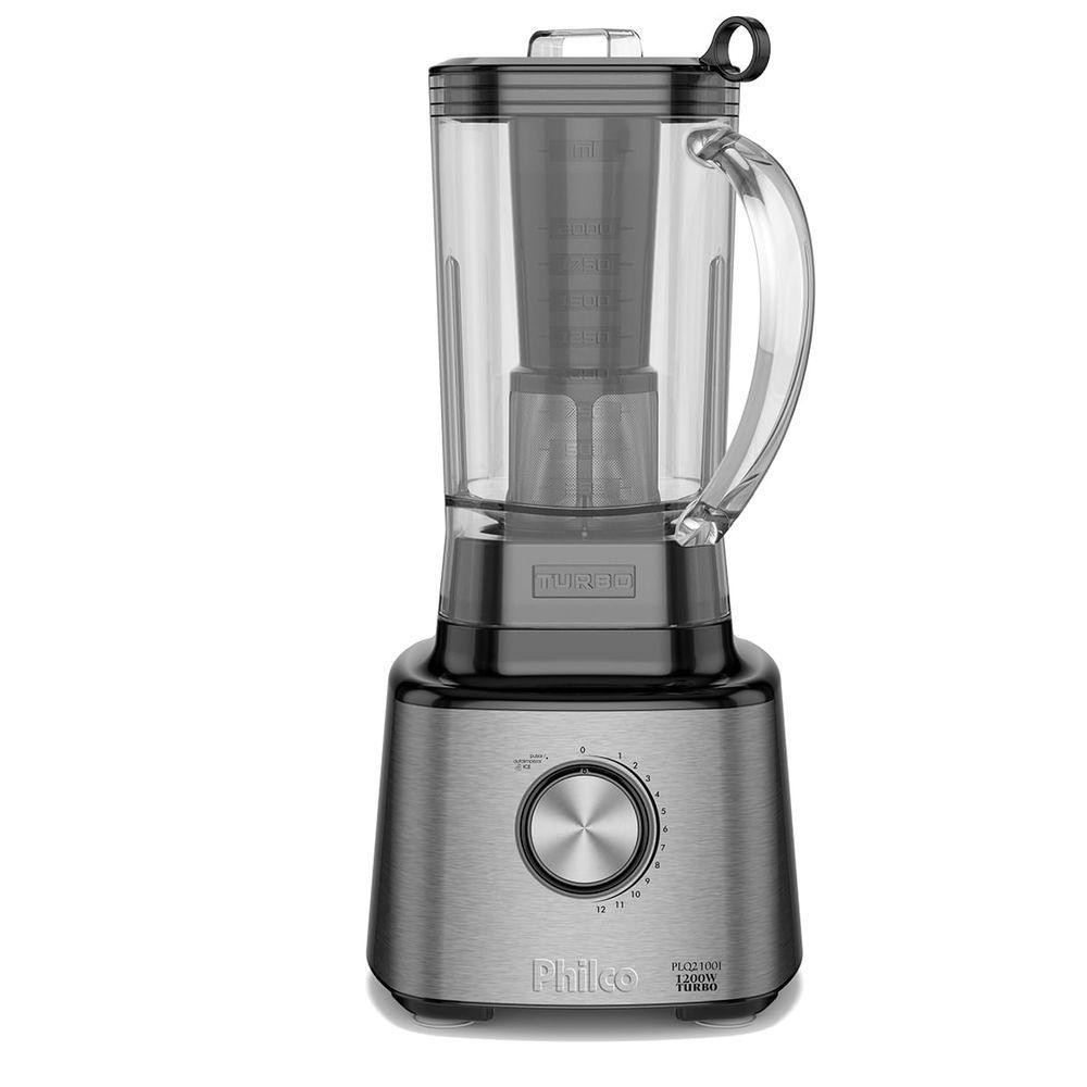 Liquidificador Philco PLQ2100PI 12 + Turbo 3l 1200W - 110V