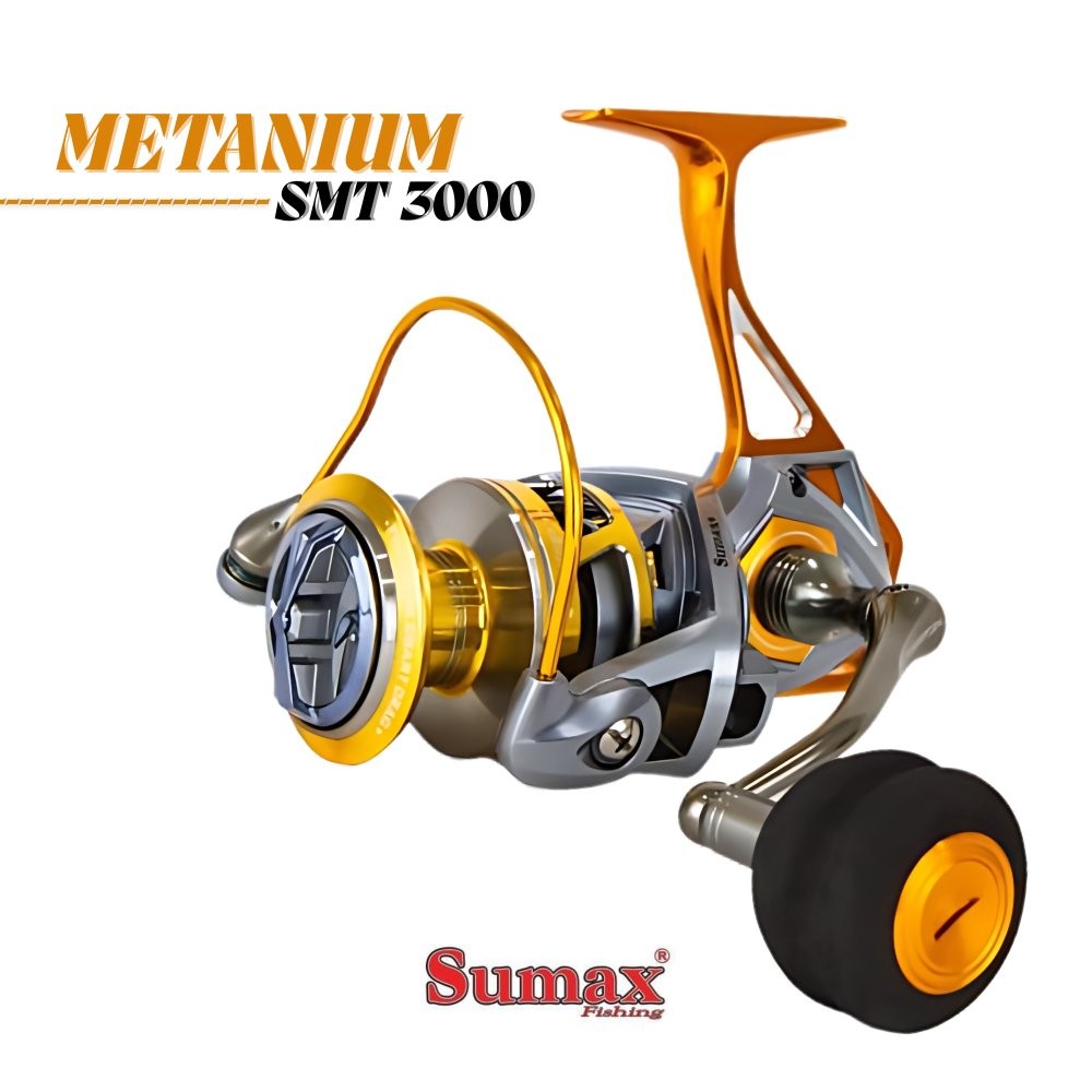 Molinete Sumax METANIUM SMT 3000 | Vel. 5.2:1 Rol. 8 Drag 12kg
