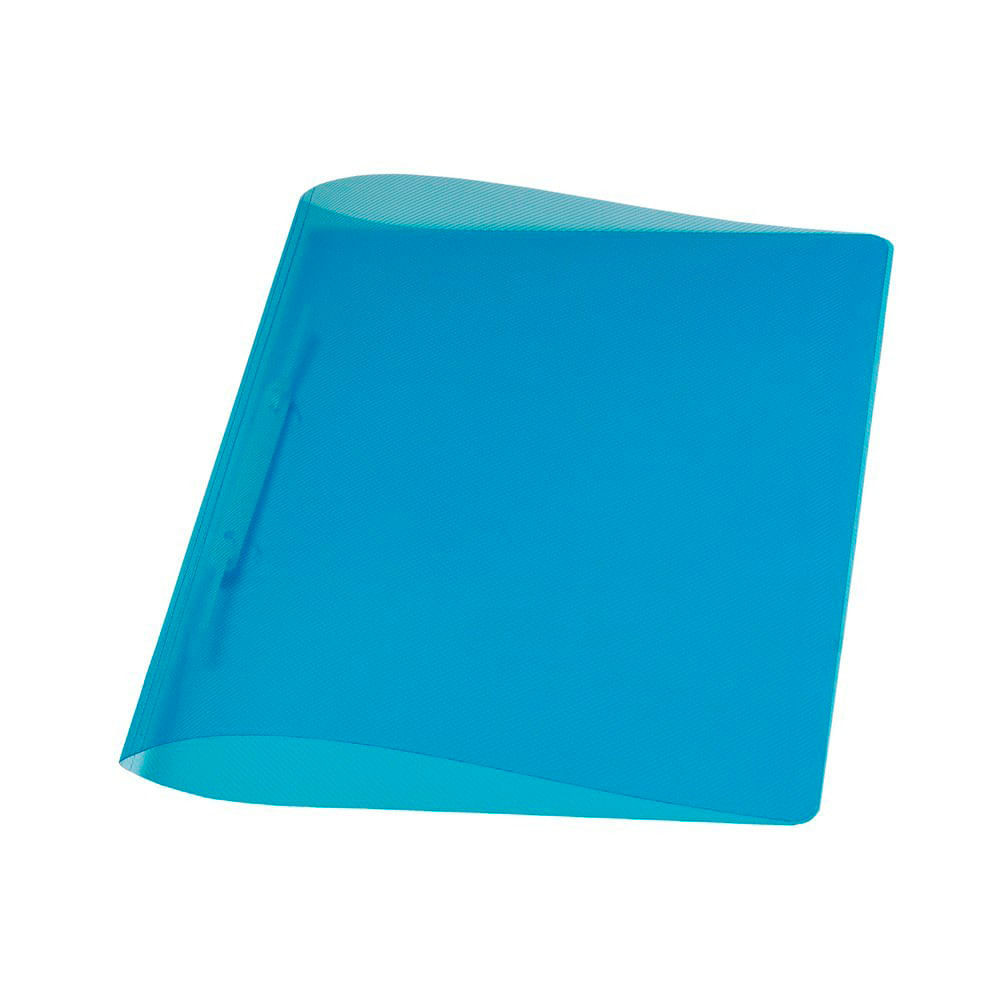 Pasta Grampo Dello Plast com Grampo Plástico Azul 34x24,5cm - Stationery