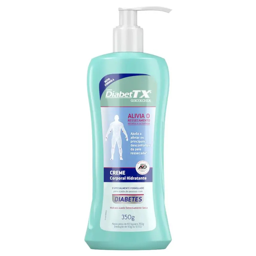 Goicoechea DiabetTX 350g – Creme Hidratante p/ Pés e Mãos | Pele Seca e Extrasseca | Diabéticos em Oferta na Shopee