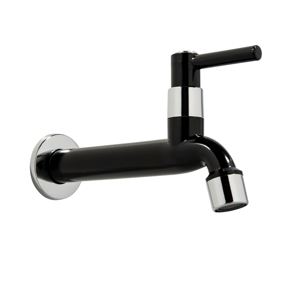 Torneira Para Cozinha Tanque ABS Com Arejador Preta 1/4 de Volta em Oferta na Shopee