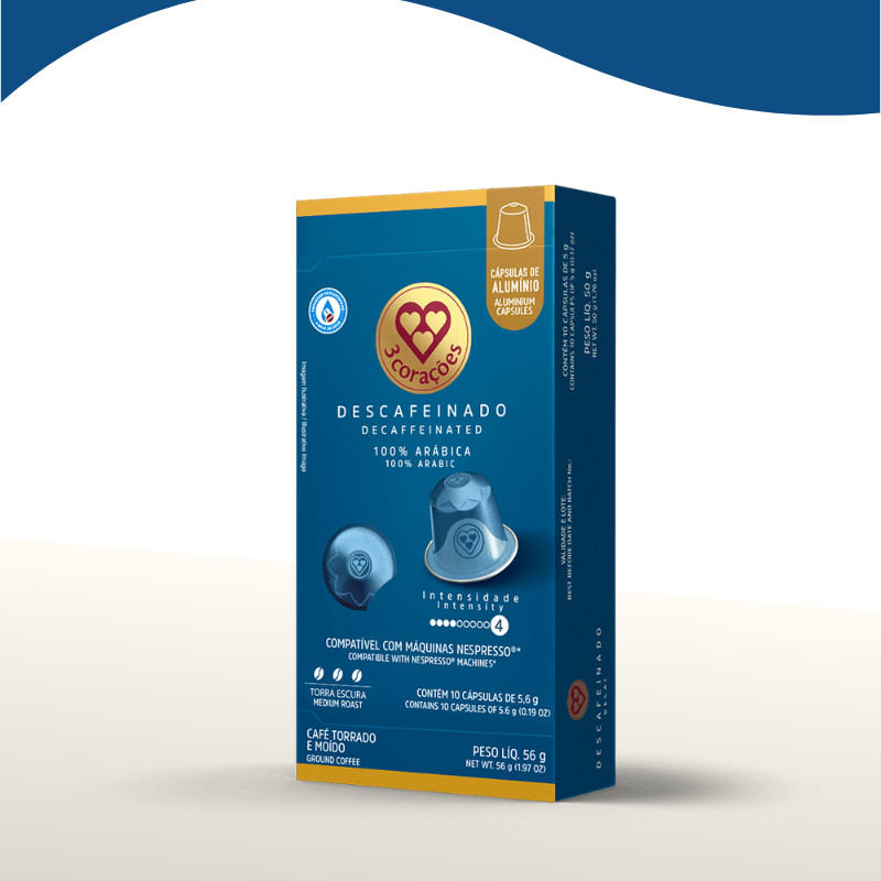 Cápsulas Tres Corações Descafeinado: Onde Comprar | BuscaProdutos