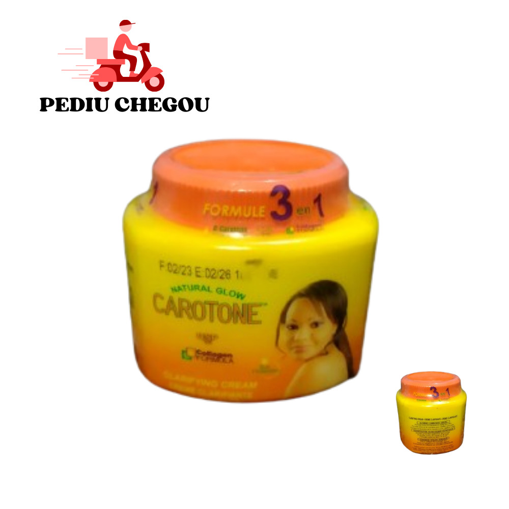 creme clareador facial carotone original 135ml Axilas Virilha Joelhos Cotovelos Rosto Evitar exposição solar Unissex