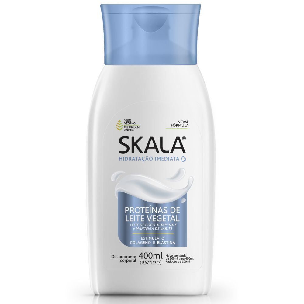 Creme Hidratante Skala Proteínas de Leite Vegetal 400ml - Beauty