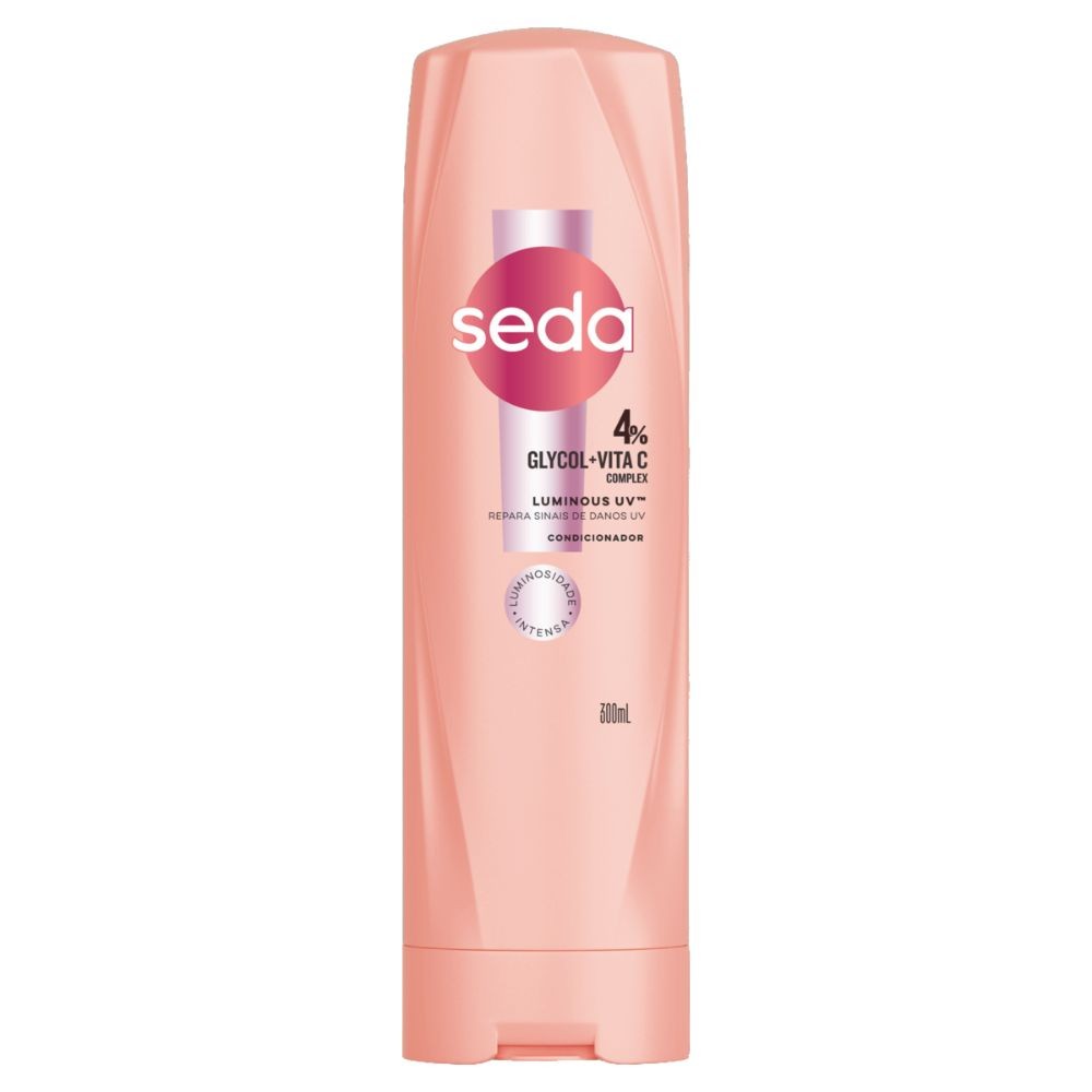 Condicionador Seda 4% Glycol e Vita C Complex Luminous Uv 300ml - Beauty