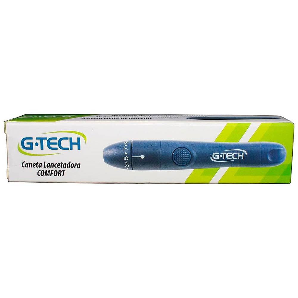Caneta Lancetadora G-Tech Comfort com 1 Unidade - Health