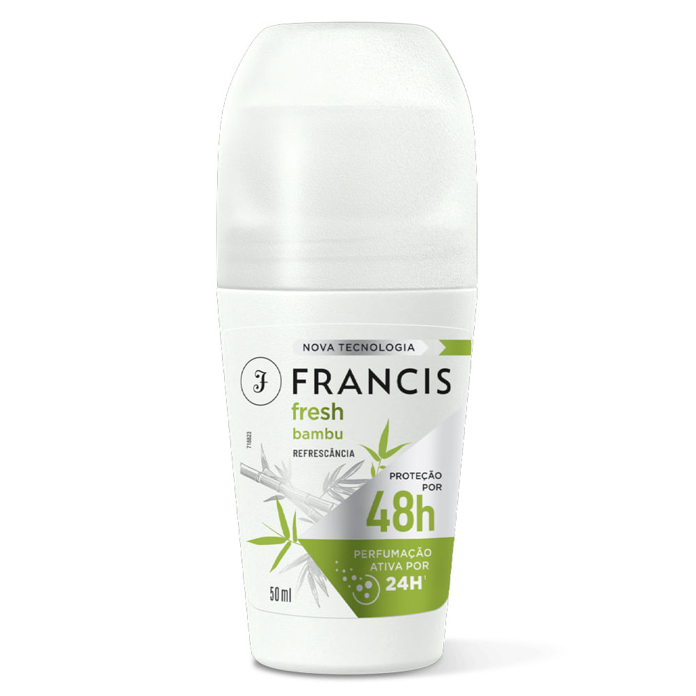 Desodorante Roll On Francis Bambu 50ml - Beauty