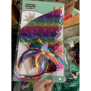 Fantasia de Unicornio Fantasia Infantil tiara+asa em Oferta na Shopee