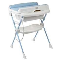 Banheira Splash+ Baby Blue Burigotto Com Trocador E Redutor