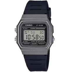 Relógio Casio Unissex Digital F-91WM-1BDF