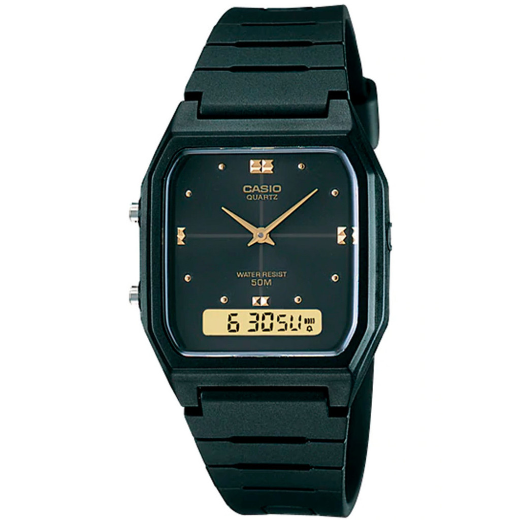 Relógio Casio Vintage AW-48HE-1AV Preto