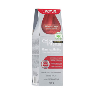 Tonalizante C.Kamura Color Intense Radiant Red Banho De Brilho 100g em Oferta na Shopee