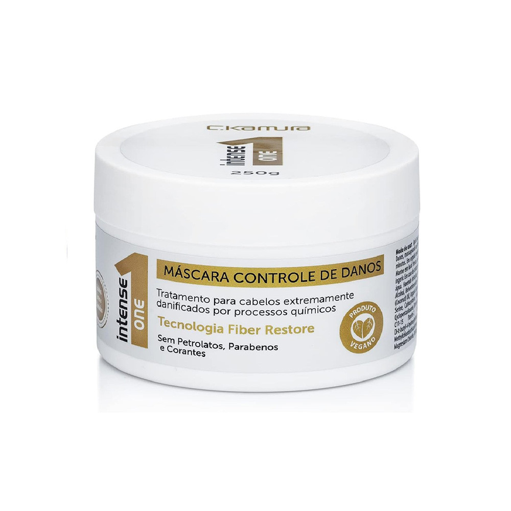 Máscara Intense One Controle de Danos 250g C.Kamura em Oferta na Shopee