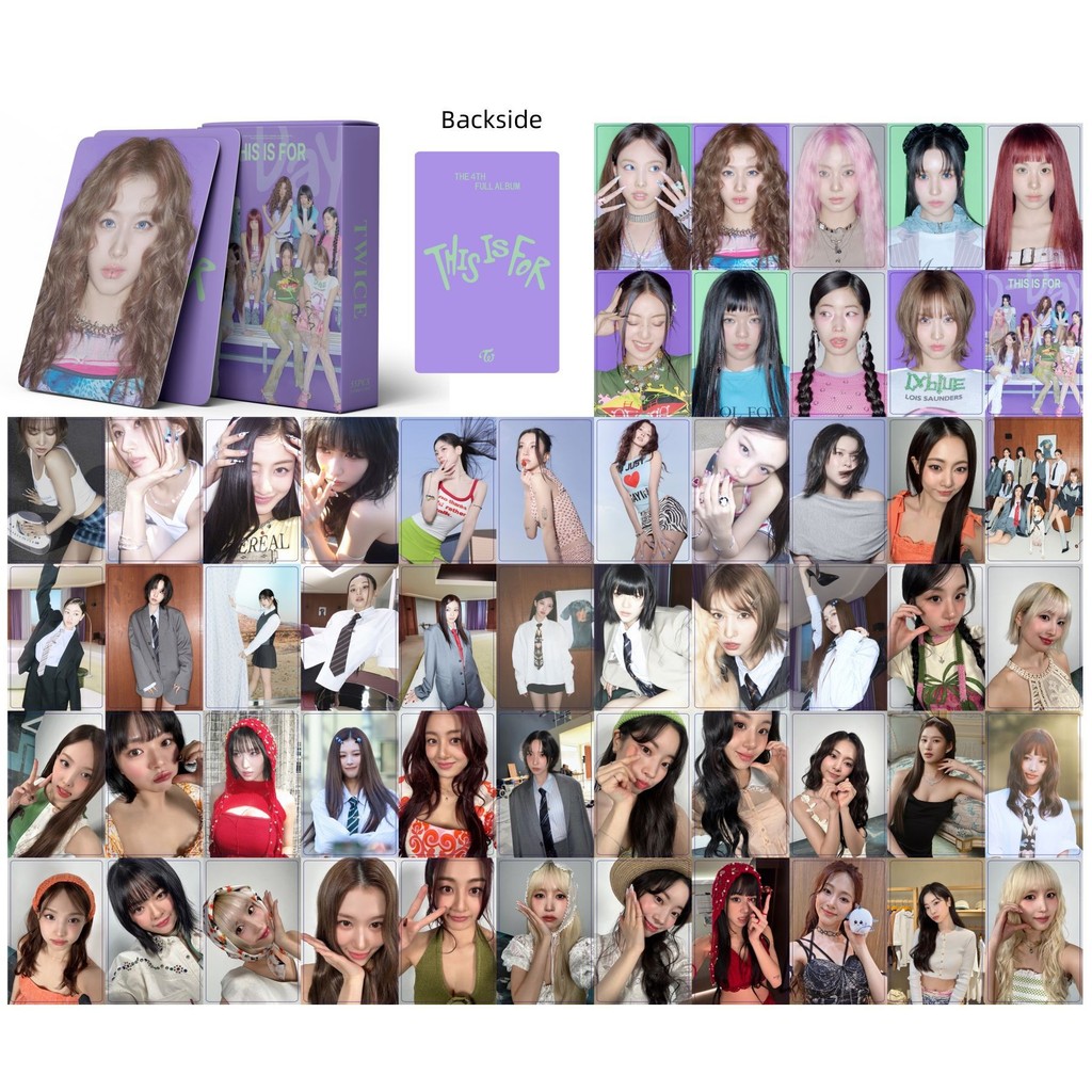 55pcs/box TWICE HARE HARE Photocards Lomo Cards Kpop Postcards New Arrivals