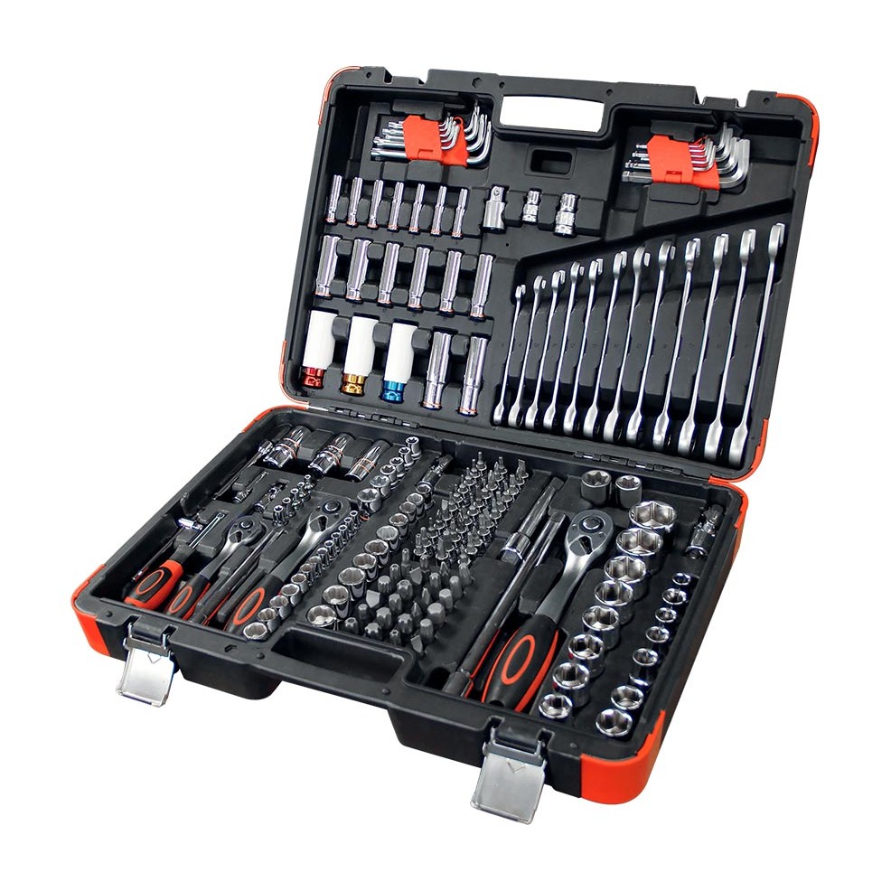 Jogo Oficina Master 1/4" 3/8" e 1/2" 178 Peças Gedore Solid Robust 5000R em Oferta na Shopee