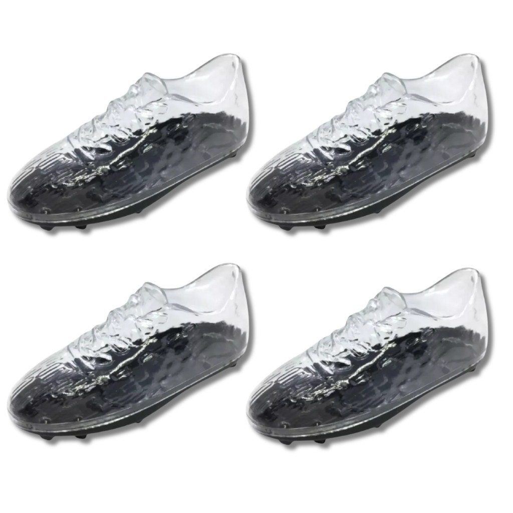 Mini chuteira de futebol com 12 unidades enfeite acrílico baleiro pote lembrancinha festa time em Oferta na Shopee