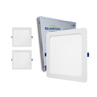 Kit 2 Painel Plafon Led Quadrado Embutir 18w Play 6500k 4000k 3000k  Blumenau Iluminação em Oferta na Shopee