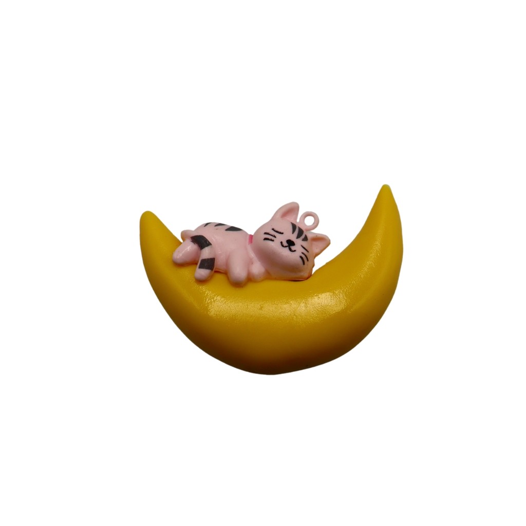 ENFEITE LUA. FLUTUANTE COM GATINHO DORMINDO SKRw em Oferta na Shopee