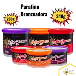 Bronze perfeito Parafina Bronzeadora Miss Bronze 200g - 340g