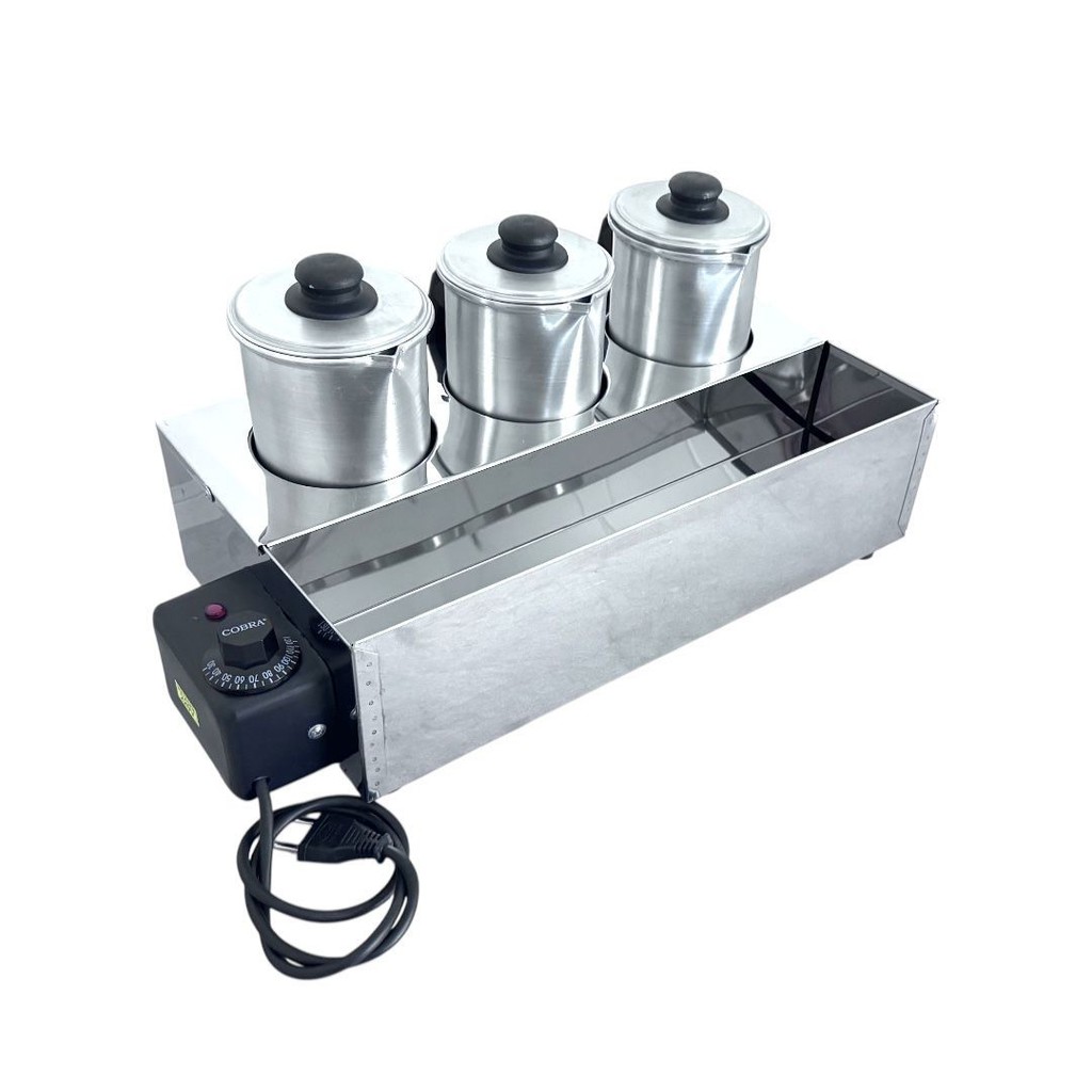 Esterilizador Inox 3 Bules Café e Leite Ipê Cozinhas 220V