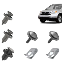 Kit Grampo Presilha 7 Peças Parachoque Dianteiro Crv 2007 2008 2009 2010 2011