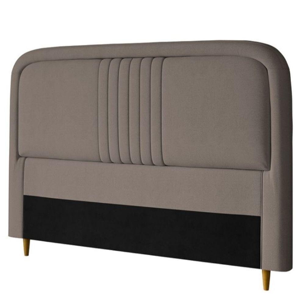 Cabeceira Estofada Movale Chicago Para Box Casal Queen 123x168x11cm - Home & Living