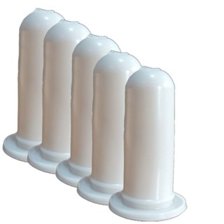 KIT 5 BICO PARA MAMADEIRA BEZERRO BORRACHA NATURAL C/ROSCA em Oferta na Shopee