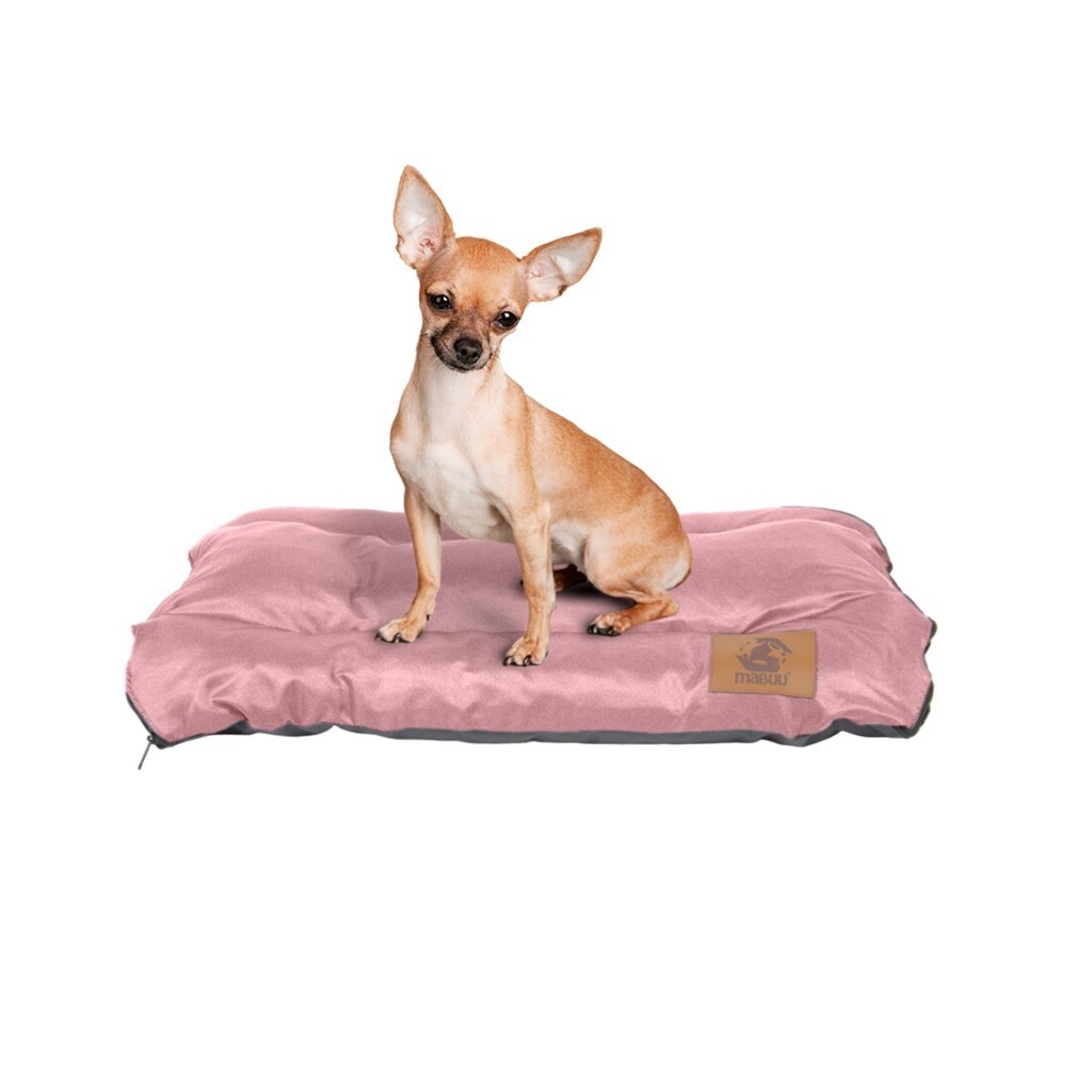 Colchonete Basic Rosa Para Cachorro e Gato Pequenos Caminha Pet 60x40 Cm Tam 1 (P) - Em OFERTA!