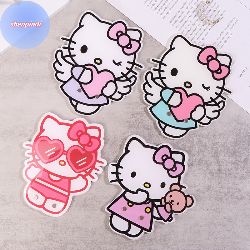 PINDI Sanrio Hello Kitty Colorful Shape Sucção Magnética Porta Pestanas Falsos Acrílico Extensão De Ferramentas De Maquiagem BR