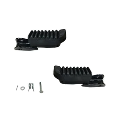 Par Pedaleira De Apoio Completa Honda Nxr Bros 125 Nxr Bros 150 Nxr Bros 160 Xre 300 Xre 190 Nx 400 Falcon Nx 200