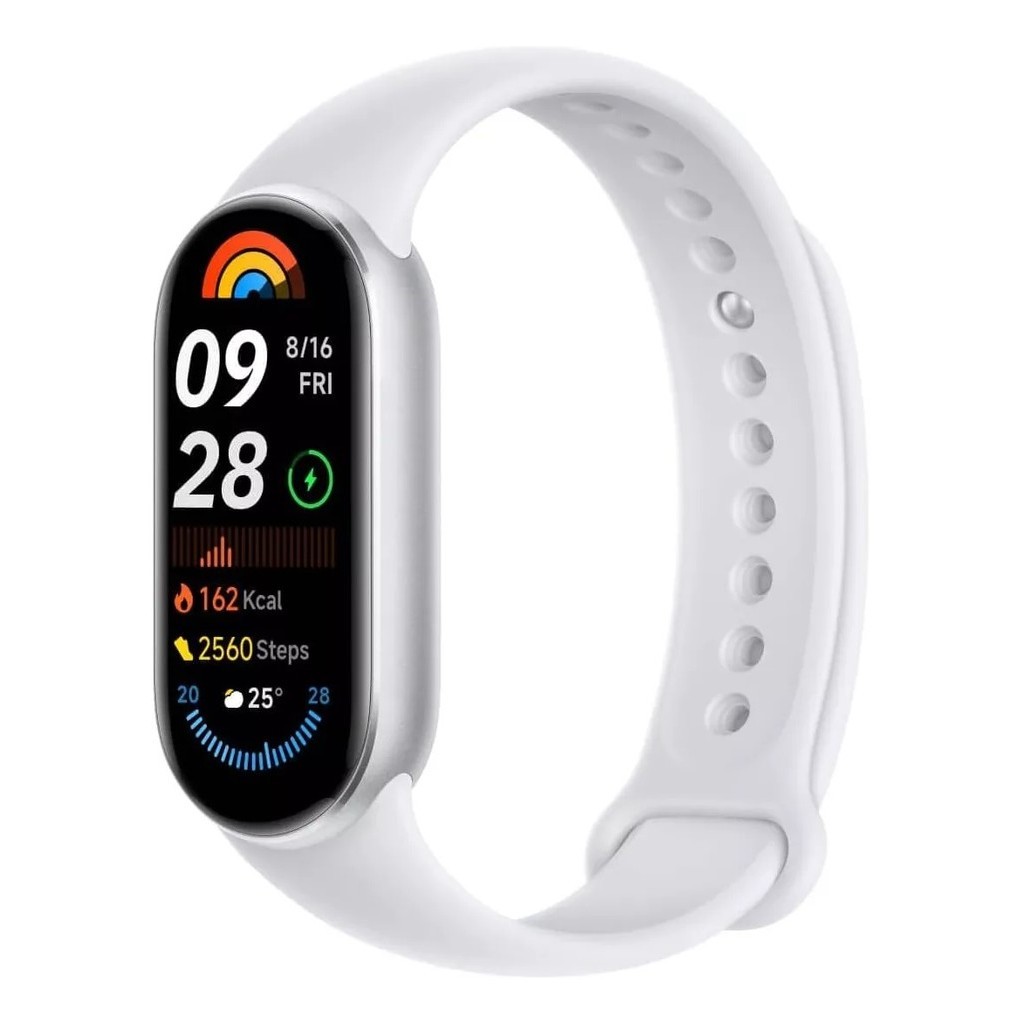 SmartBand Xiaomi Smart Band 9, Tela Amoled 1,62, Versão Global, 5ATM, 21 dias de