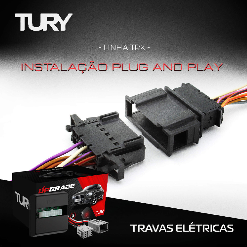 Detalhes do Modulo de Trava Elétrica Tury Toyota Etios Cross/XLS/XS/Platinum TRX31B