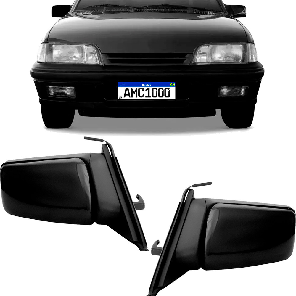 Par Retrovisor Externo Monza 91/93 com Controle Le + Ld em Oferta na Shopee