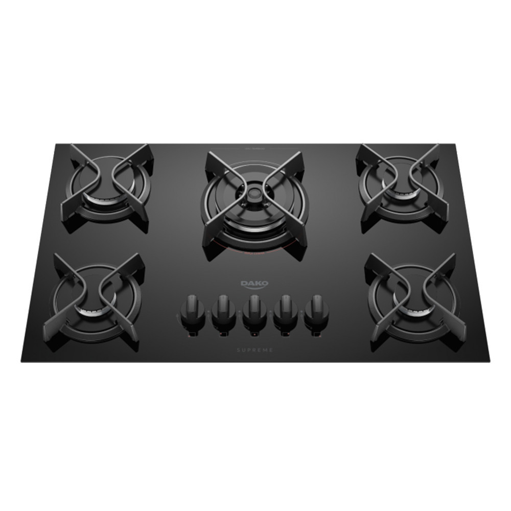 Cooktop Dako Supreme 5 Bocas Tripla chama em Oferta na Shopee