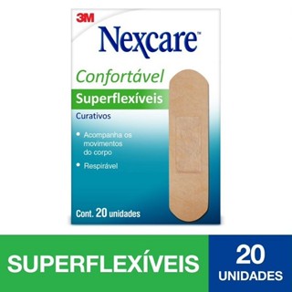 Curativos Superflexiveis Nexcare 20 Unidades em Oferta na Shopee