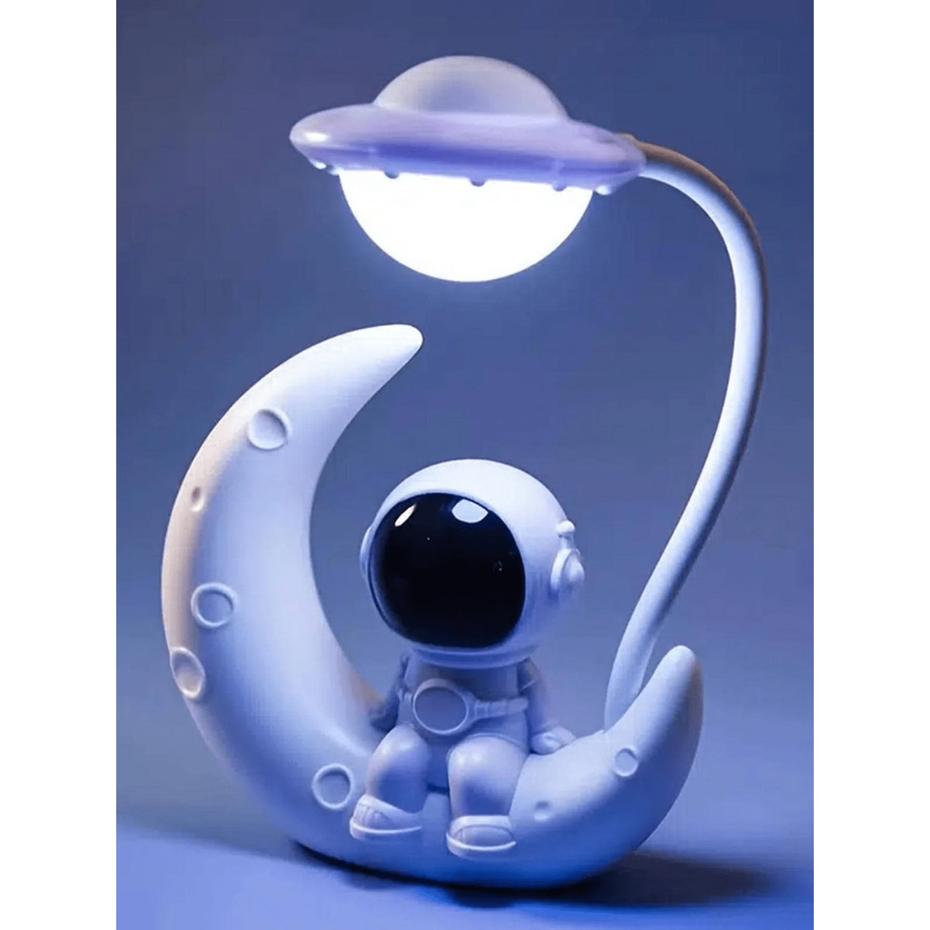 Luminária de mesa Led Noturna Para Quarto - Astronauta