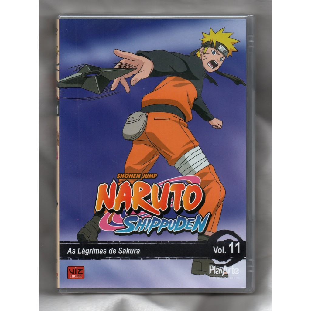 Naruto Shippuden DVD Vol. 11 As Lágrimas De Sakura