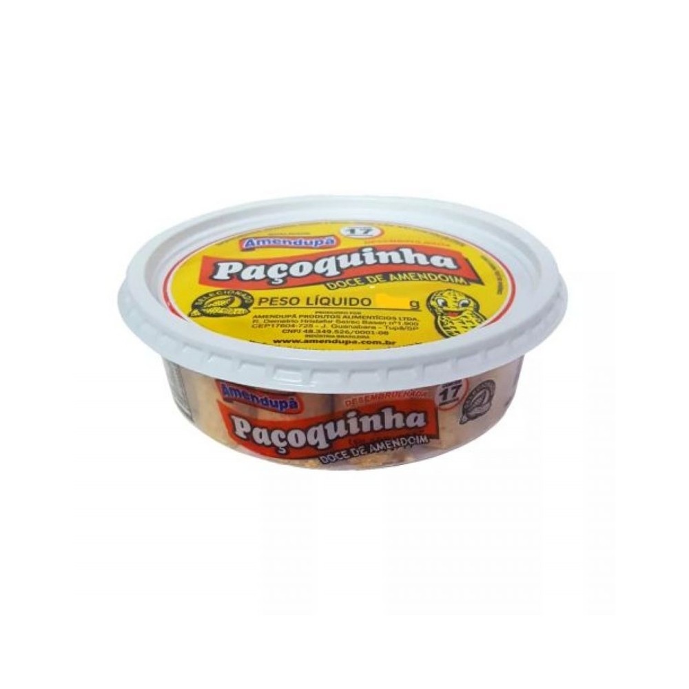Paçoca Rolha 255g - Amendupã