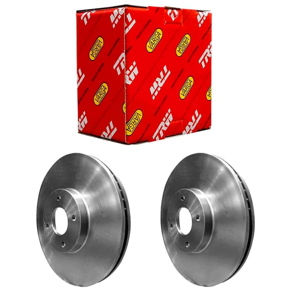 Par Disco Freio Strada 99 A 2015 Dianteiro Ventilado Trw - Spare Parts and Accessories for Vehicles