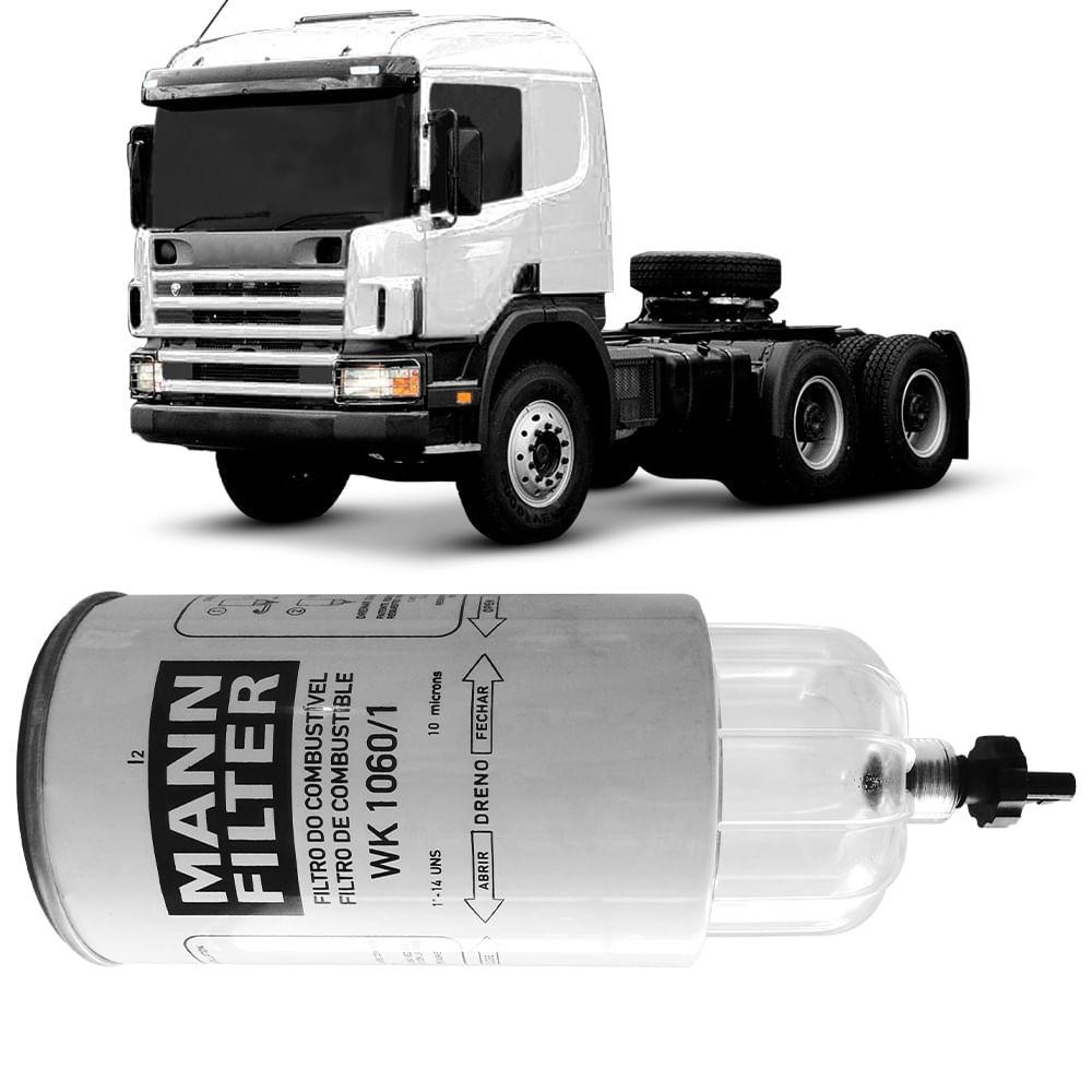 Filtro Separador Racor Scania P-124 2001 A 2005 Mann - Spare Parts and Accessories for Vehicles