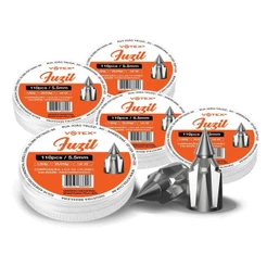 5 Chumbinhos Fuzil 5.5mm 1,324g 550 Unidades - Votex
