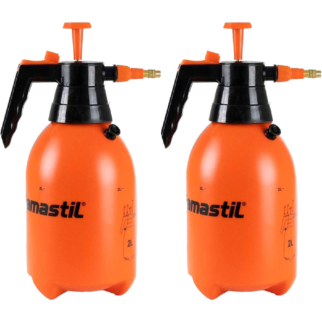 Kit 2 Pulverizador Compressão Prévia Famastil 2L | leveza, resistência em Oferta na Shopee