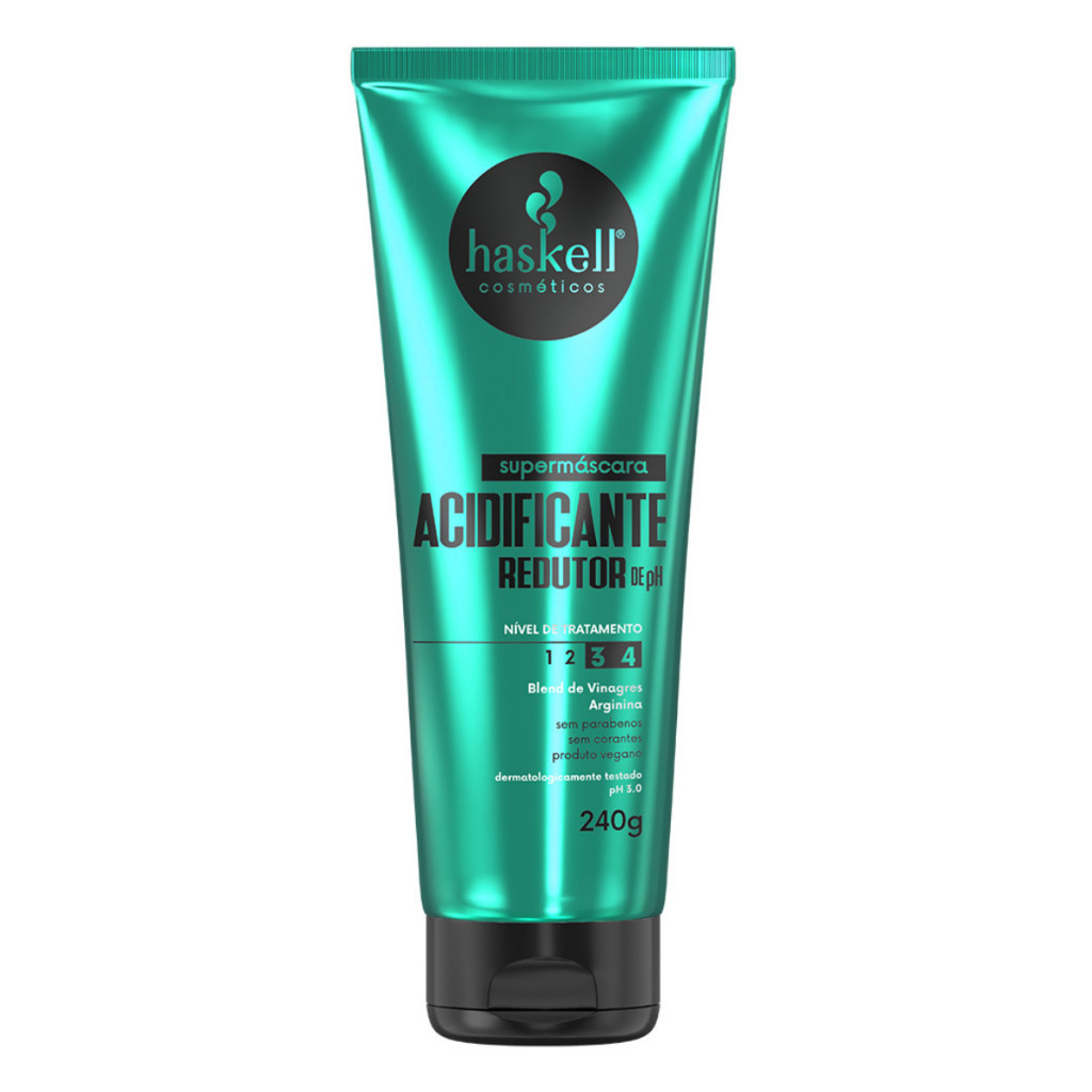 Mascara Acidificante Supermascara Haskell Redutor de PH em Oferta na Shopee
