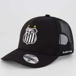 Boné Santos Trucker Preto