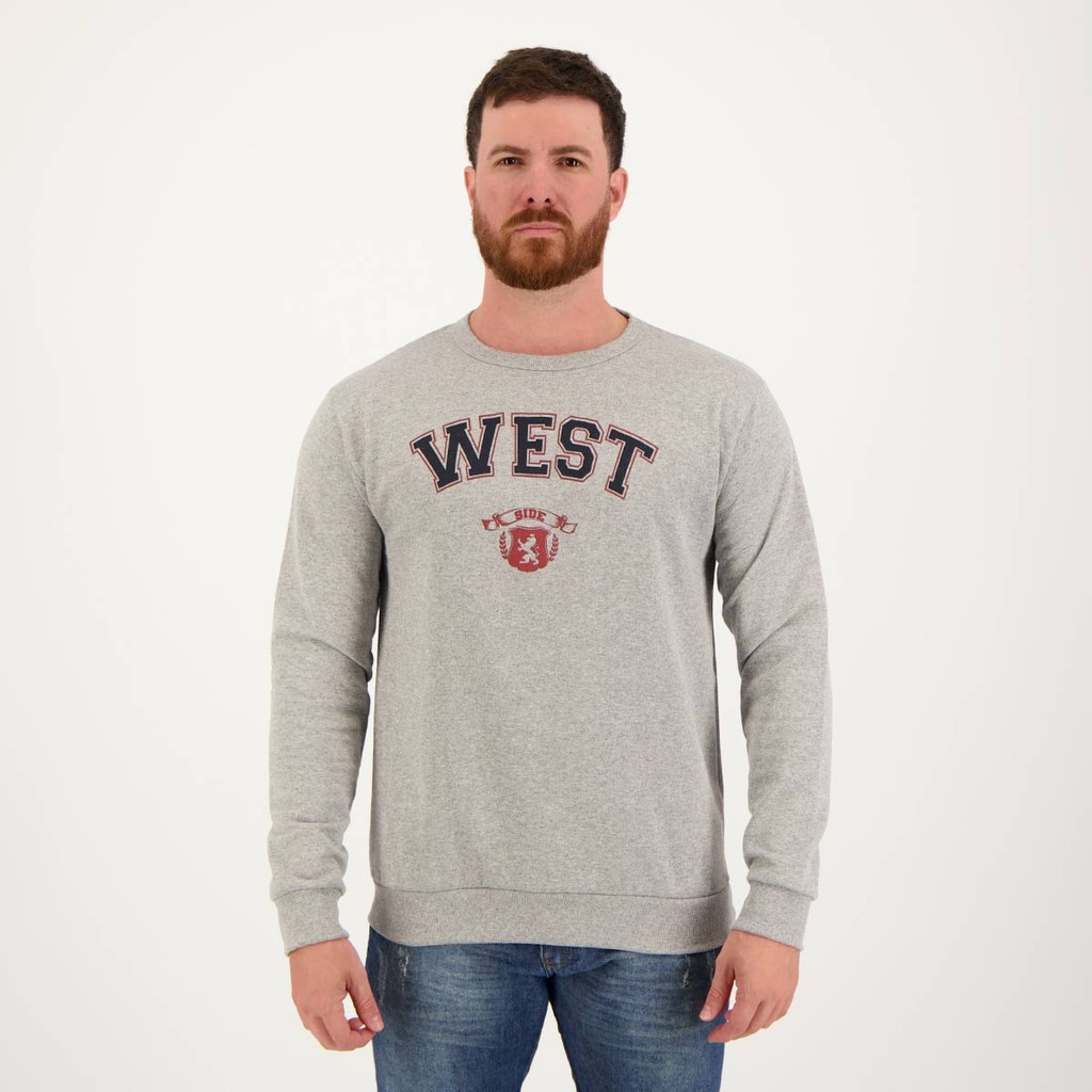 Moletom CDKA West Classic Cinza - Men Clothes