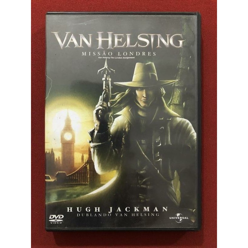 DVD: VAN HELSING (MISSÃO LONDRES) UMA AVENTURA ANIMADA ORIGINAL editora UNIVERSAL STUDIOS