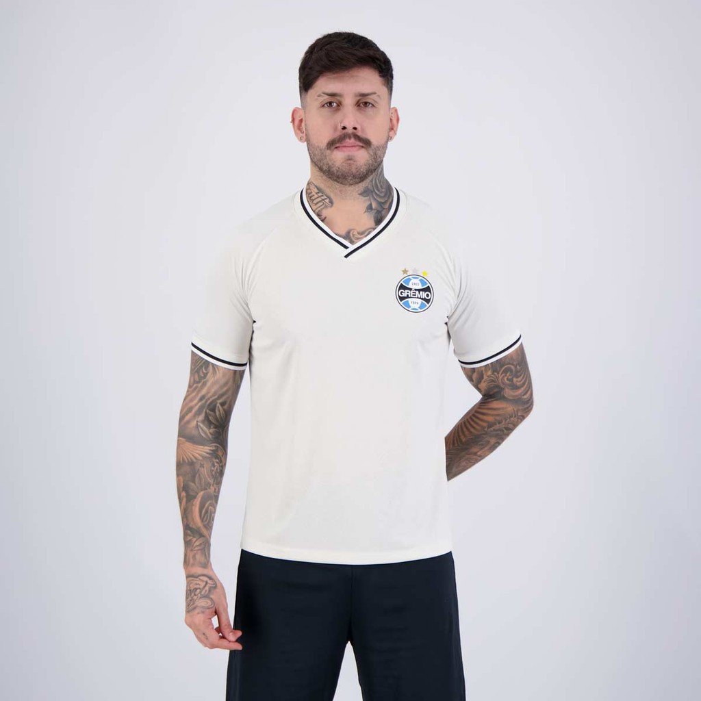 Camisa Grêmio Escudo Off White - Men Clothes